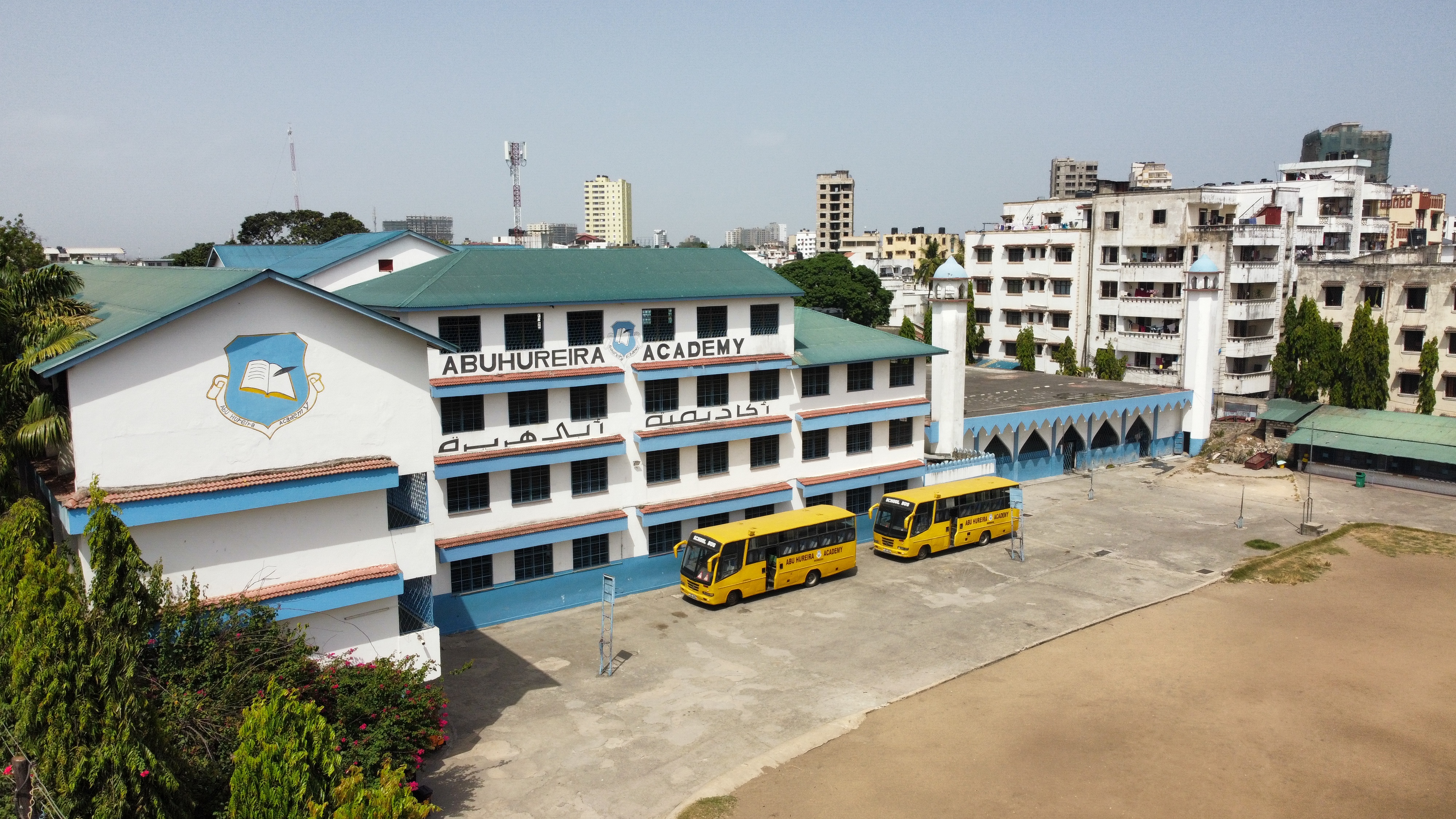 Bird's eye view of Abuhureira Academy